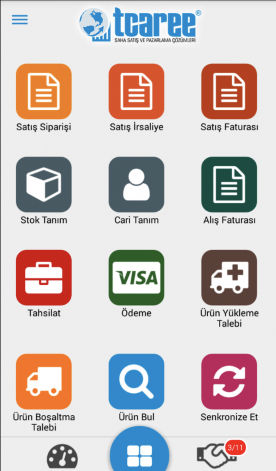 Tcaree Saha Satış Uygulaması